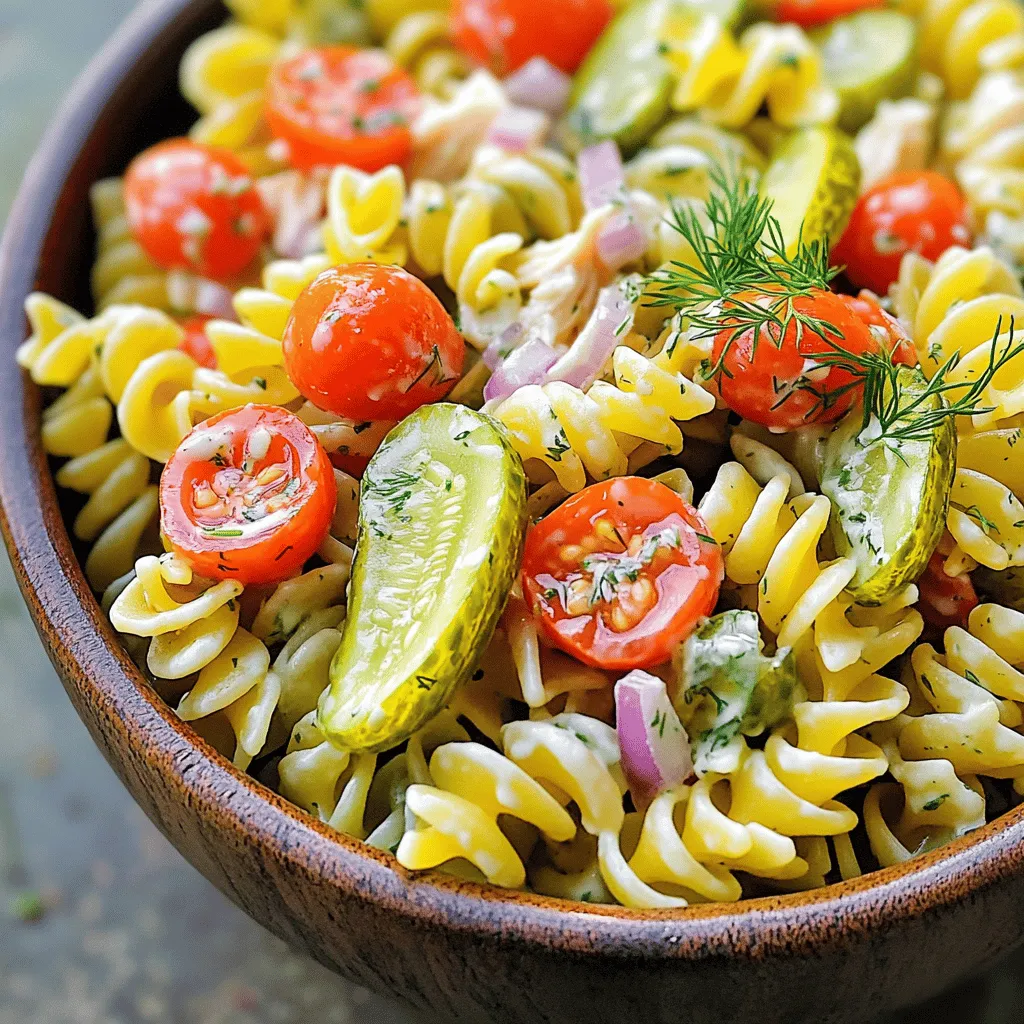 Dill Pickle Ranch Pasta Salad Easy Flavorful Dish