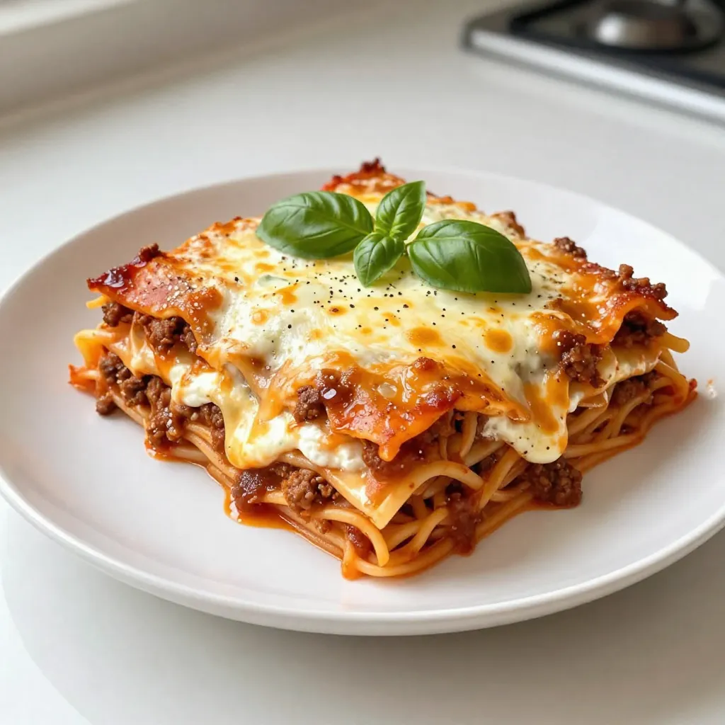 Cheesy Weeknight Lasagna Simple and Quick Recipe