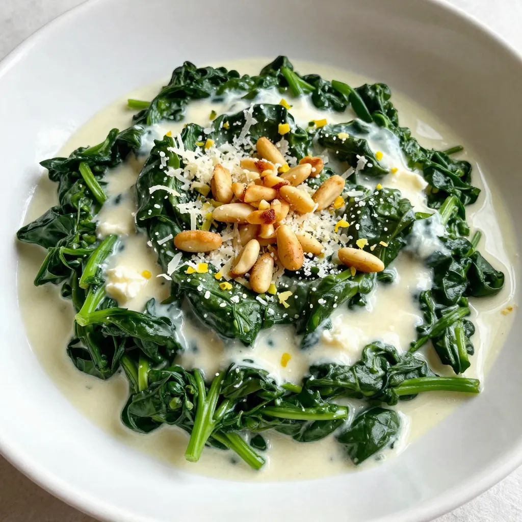 Creamed Spinach Supreme Tasty and Simple Recipe