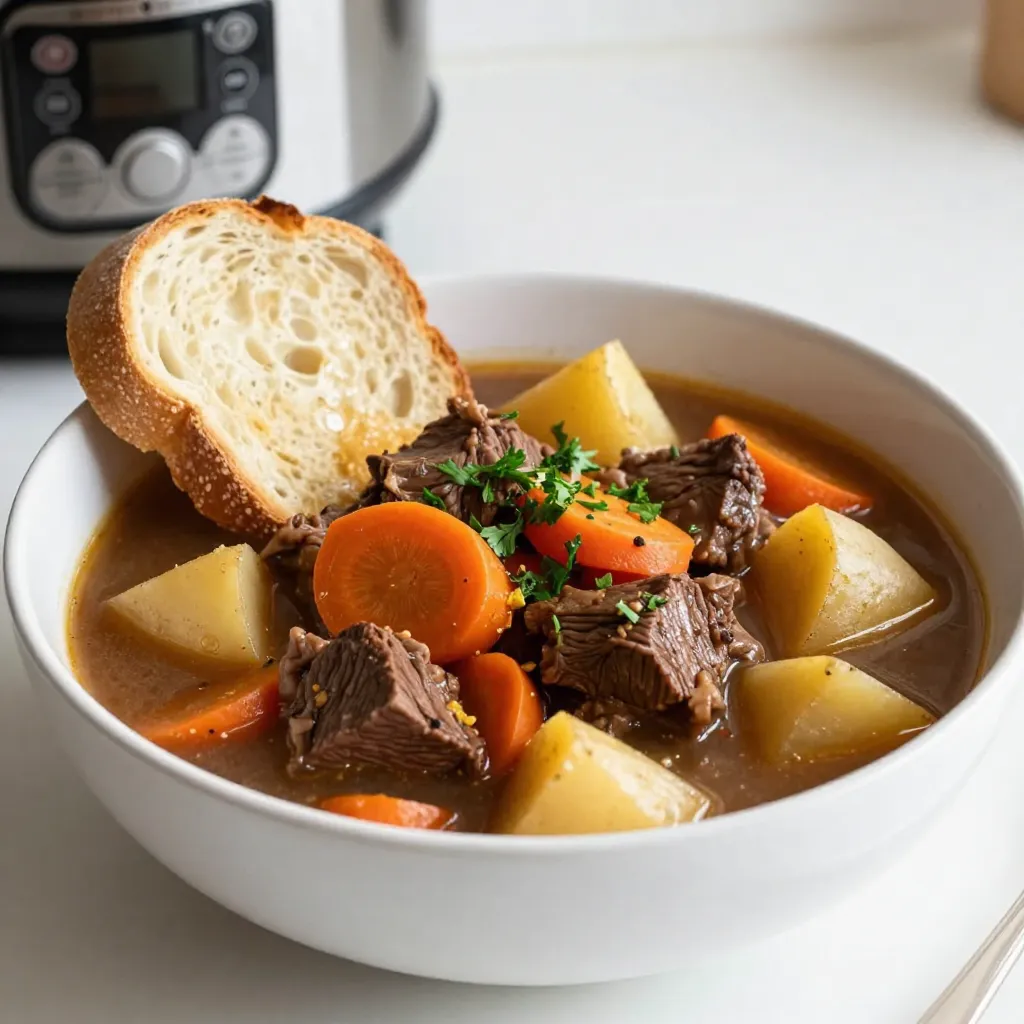 Instant Pot Beef Stew Hearty and Simple Meal