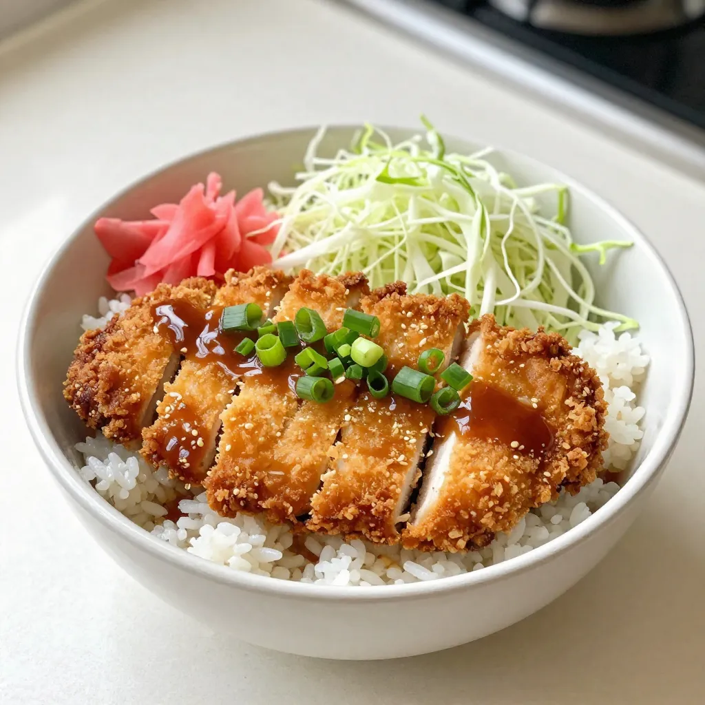 Crispy Chicken Katsu Bowls Easy and Flavorful Recipe