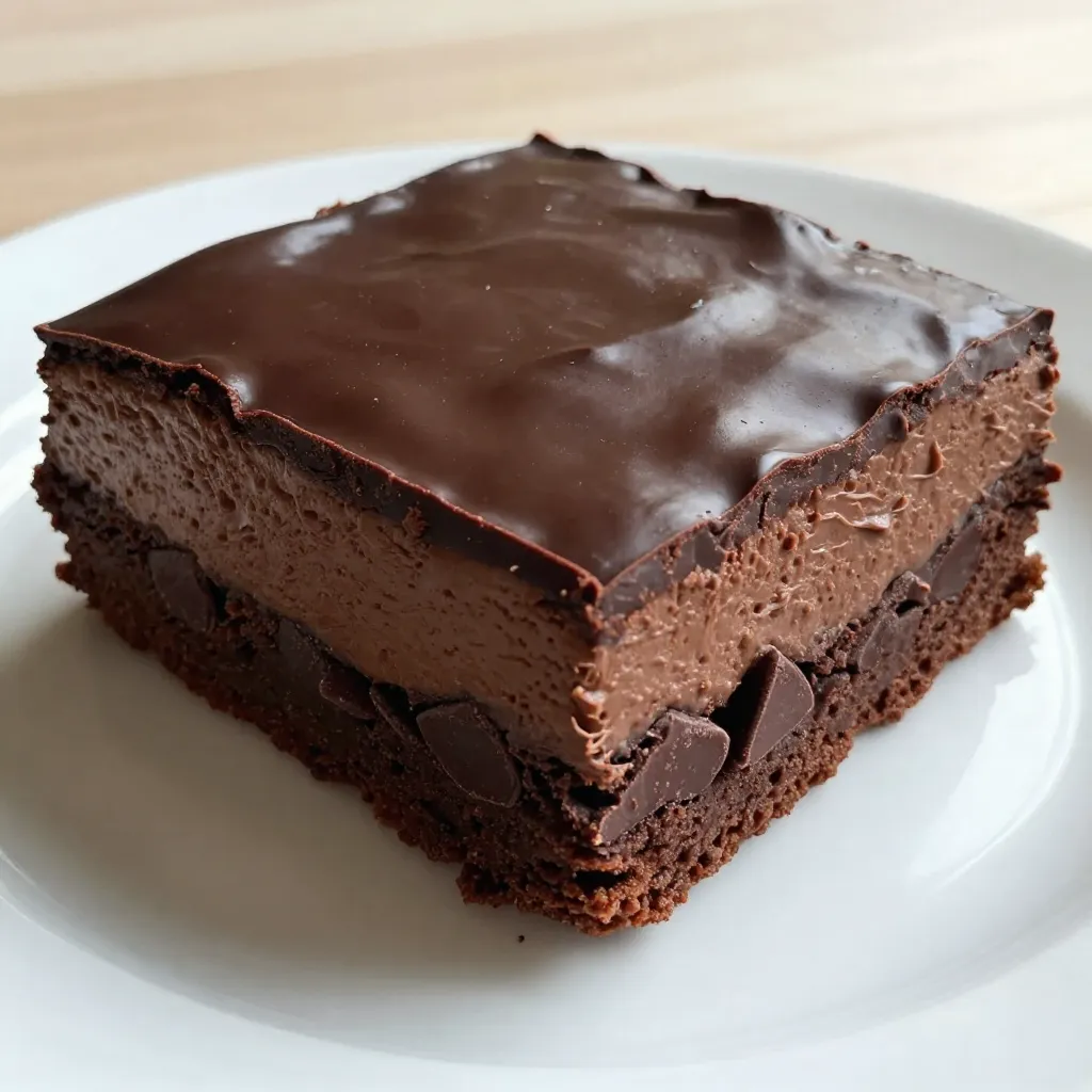 Chocolate Mousse Brownies Irresistible Dessert Recipe