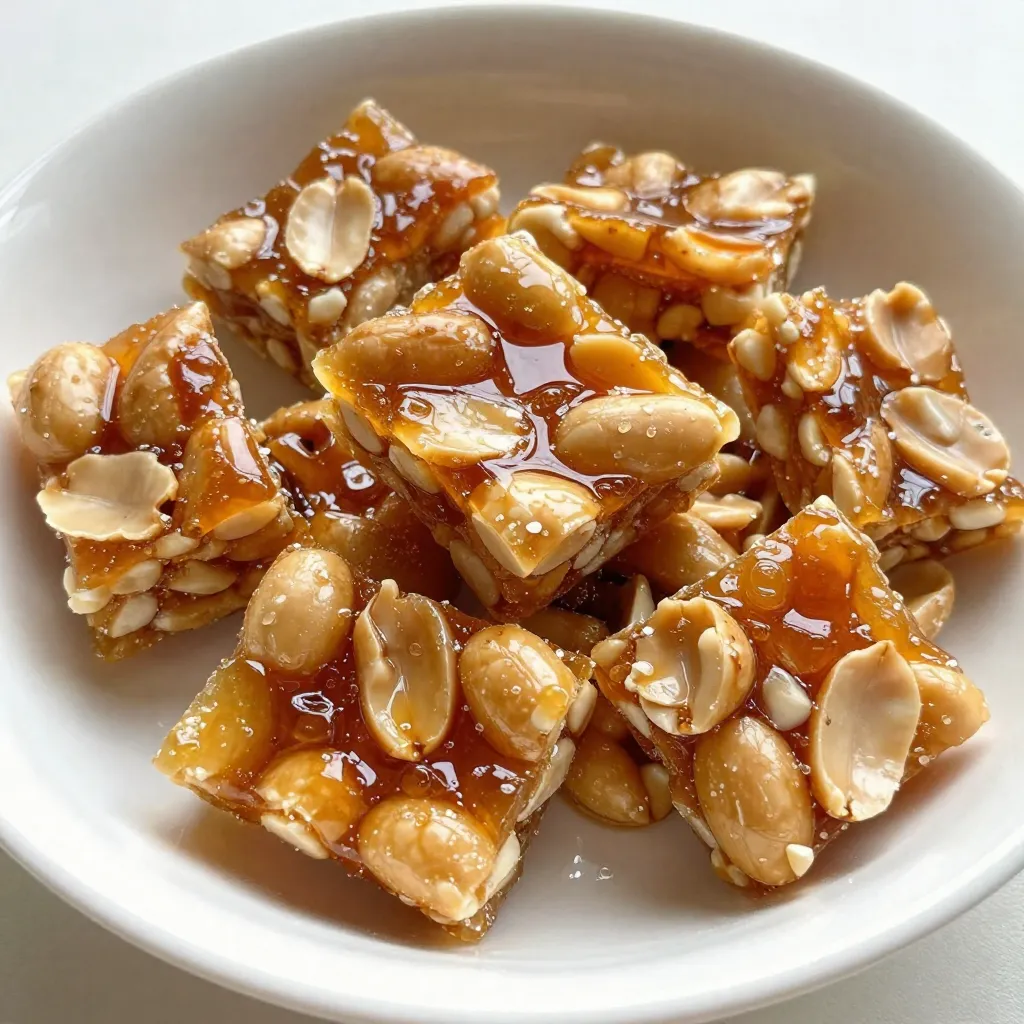 Old-Fashioned Peanut Brittle Crunchy and Tasty Treat