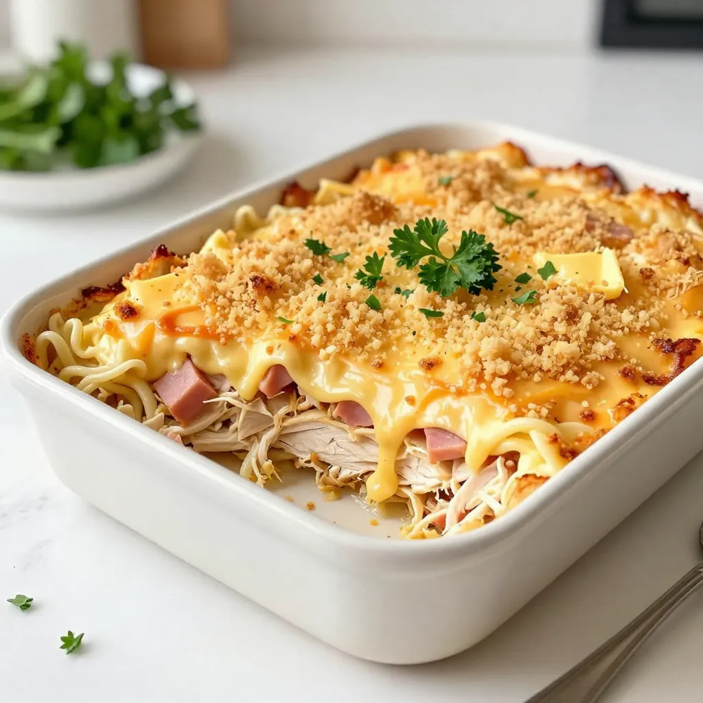 Chicken Cordon Bleu Casserole Hearty and Simple Dish