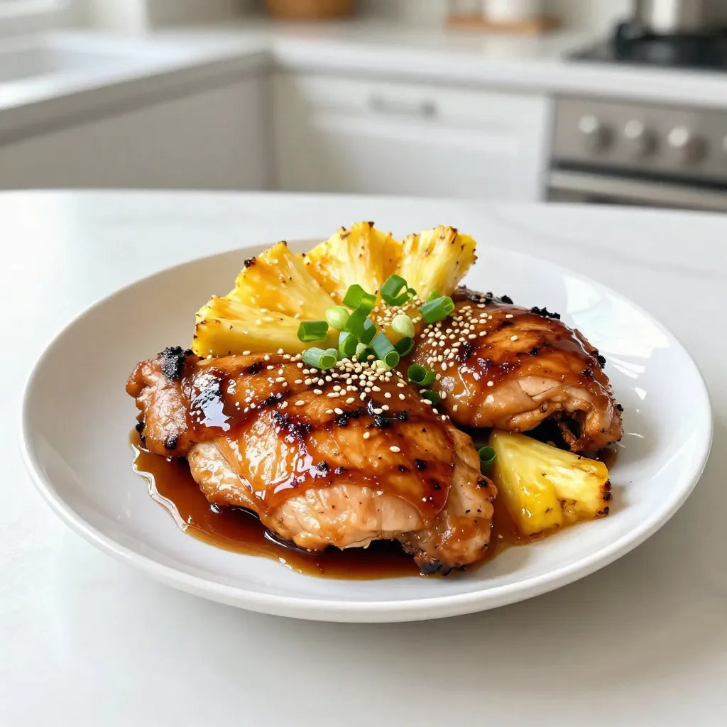 Brown Sugar Pineapple Chicken Easy Grilling Recipe