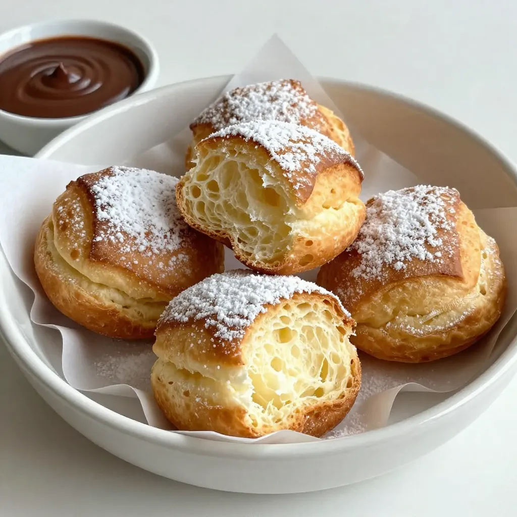 Vanilla French Beignets Irresistible Sweet Treat