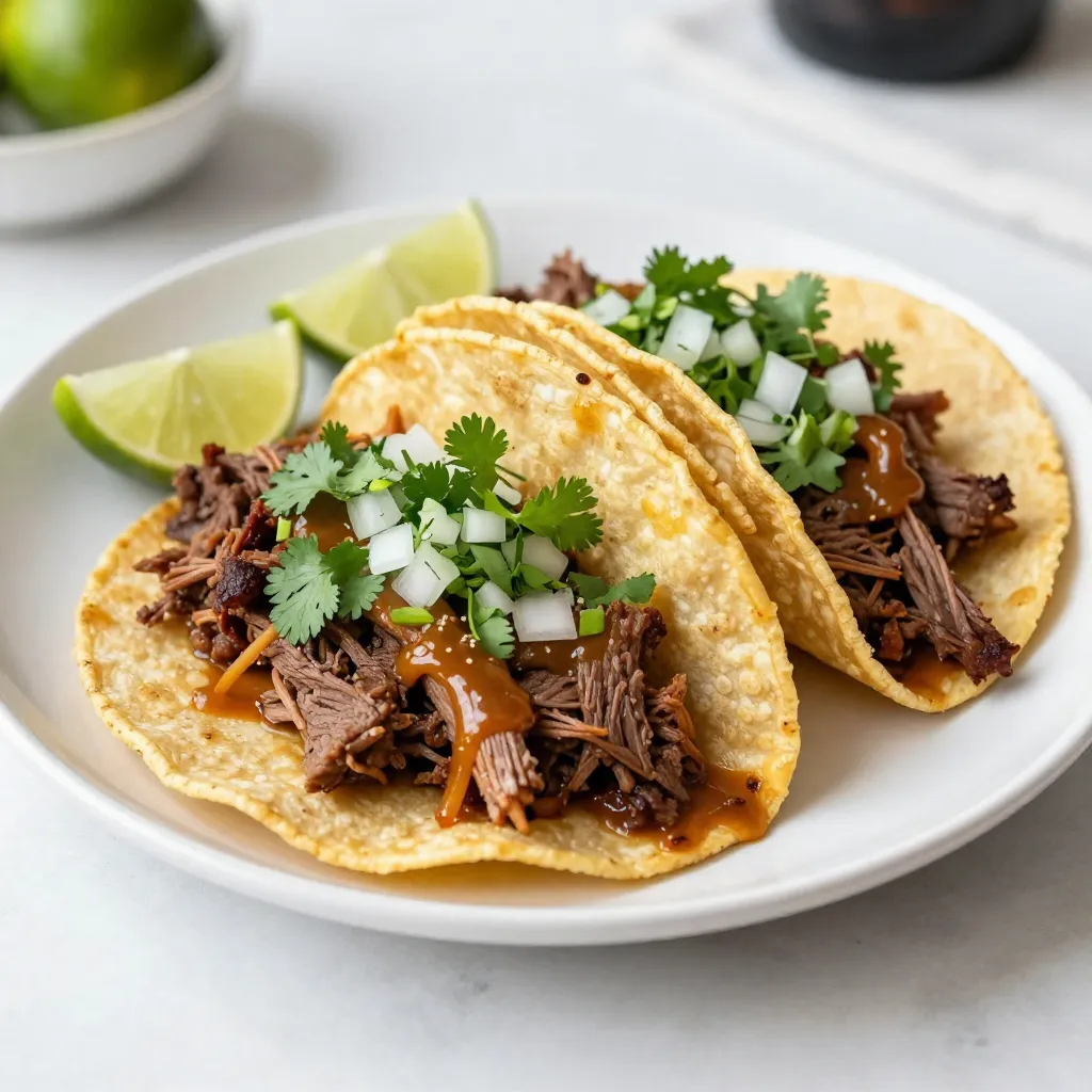 Slow Cooker Birria Tacos Flavorful and Easy Recipe