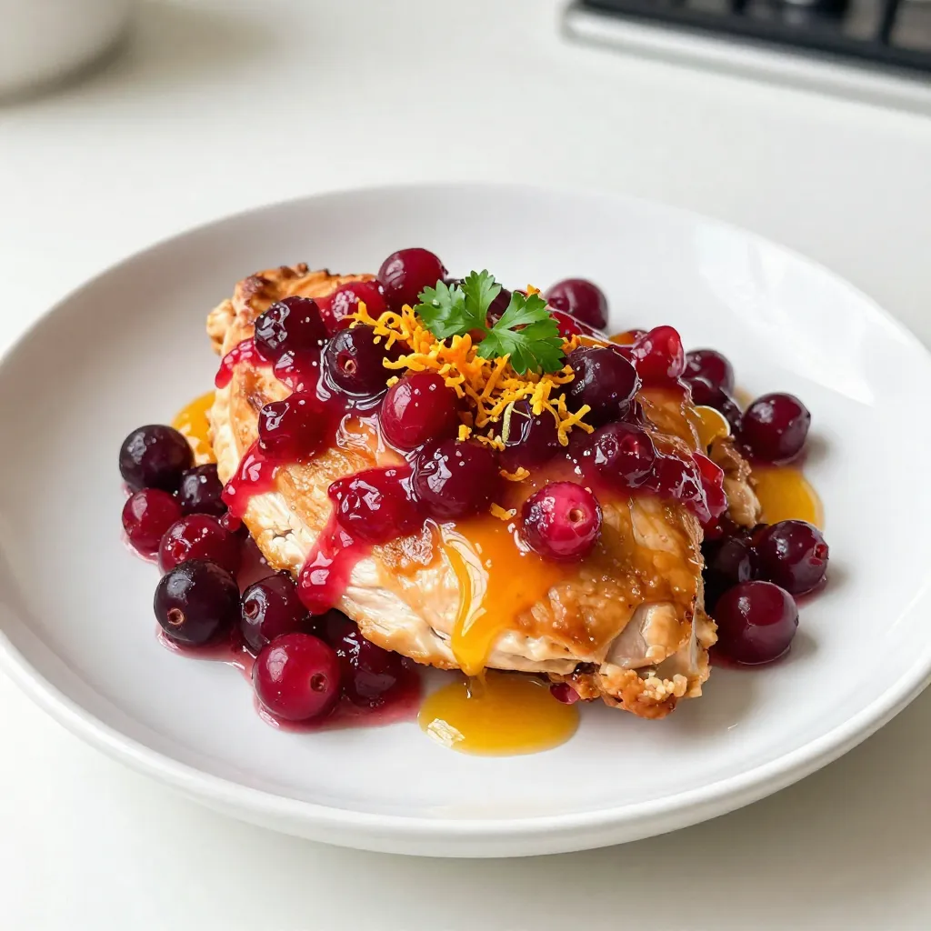 Cranberry Orange Chicken Flavorful and Simple Recipe