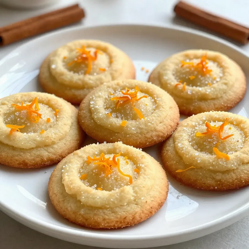 Orange Clove Sugar Cookies Sweet and Simple Treat