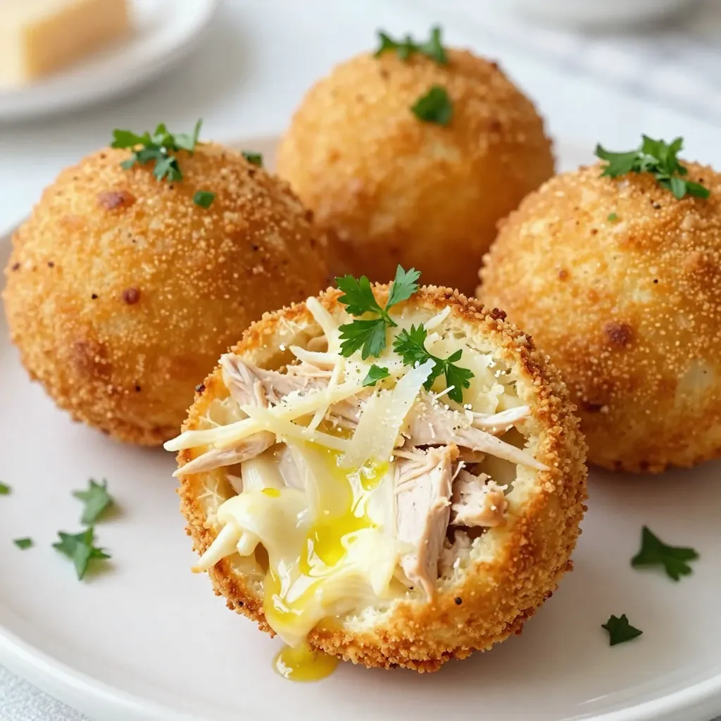 Cheesy Parmesan Chicken Bombs Irresistible Flavor Hit