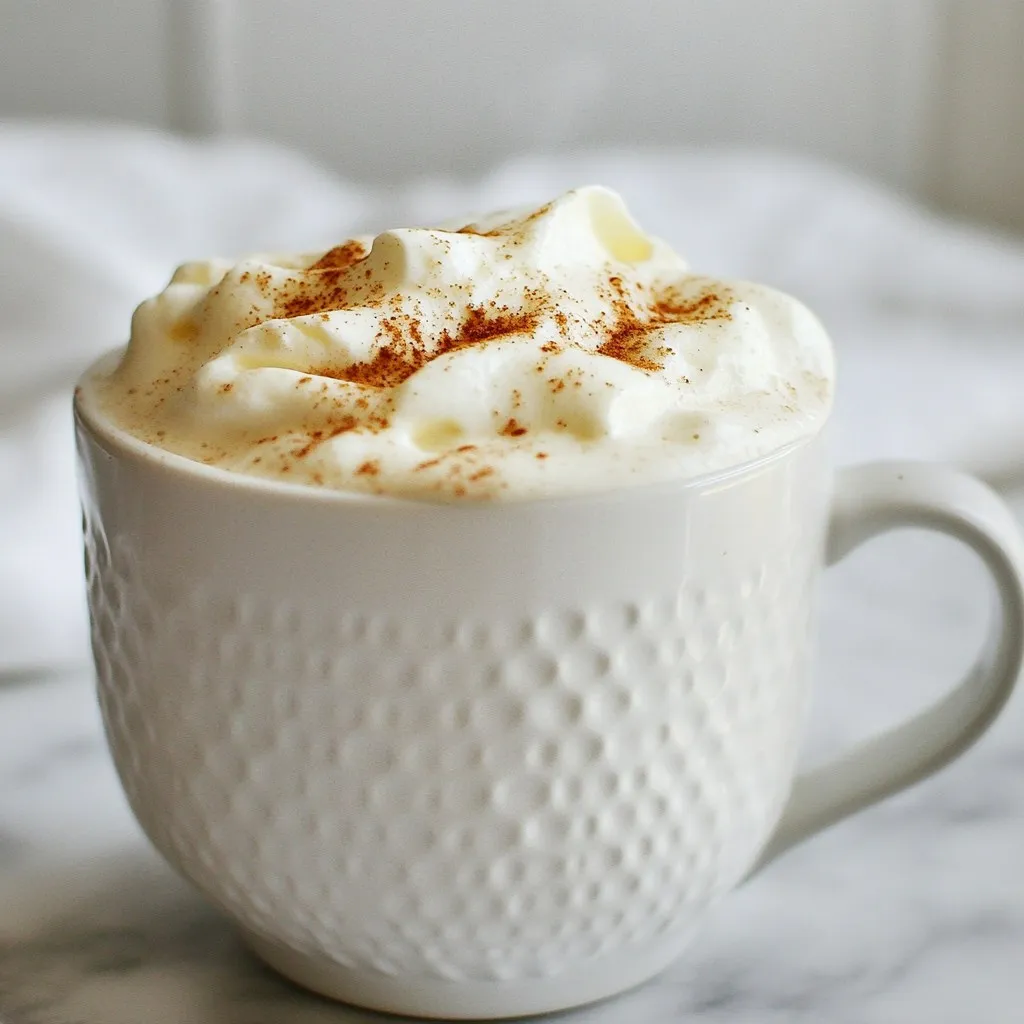 Chai Spiced Coconut Milk Latte Comforting Drink Recipe