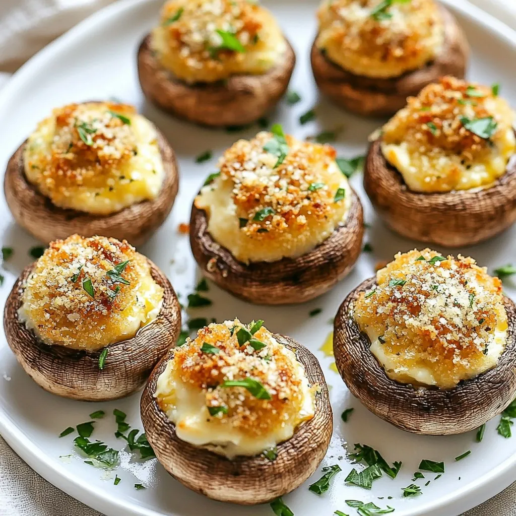 Christmas Stuffed Mushrooms Festive and Flavorful Treat