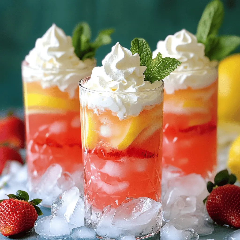 Whipped Pink Lemonade Refreshing Summer Drink Recipe