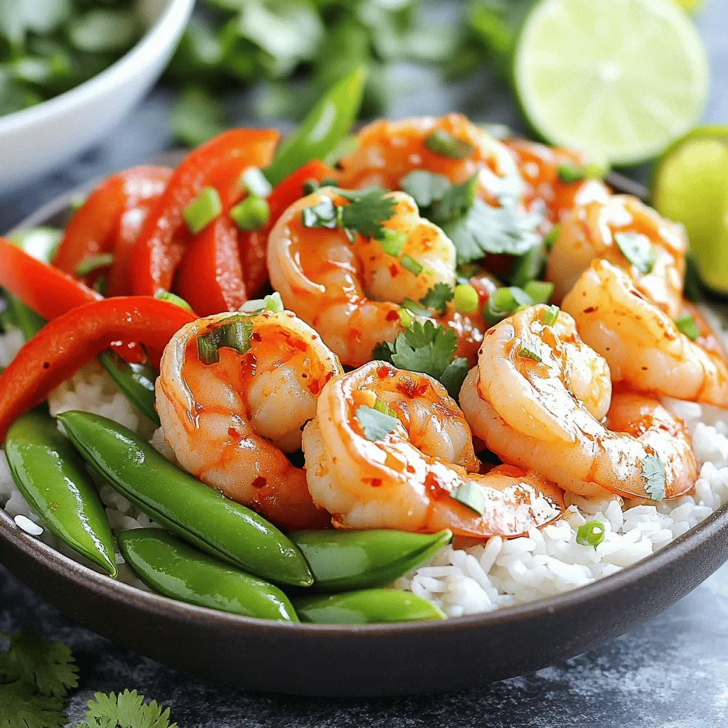 Spicy Shrimp Rice Bowls Flavorful and Simple Meal