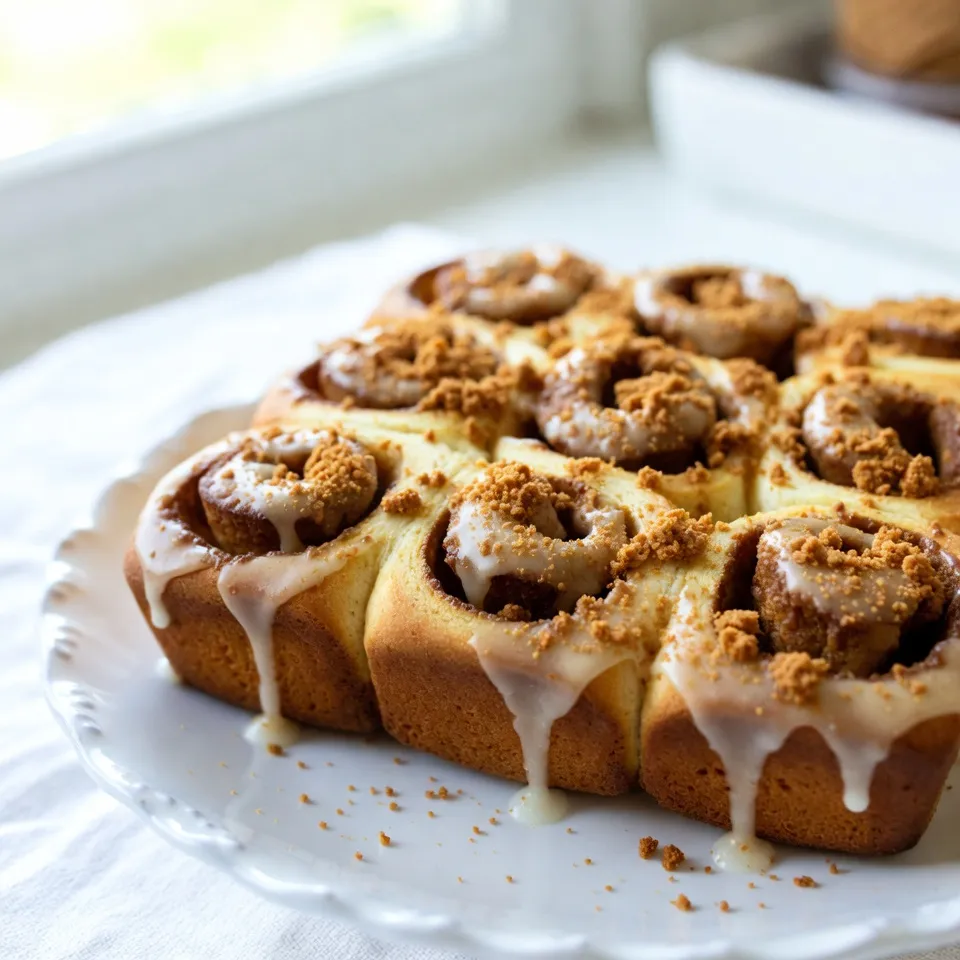 Biscoff Cookie Butter Cinnamon Rolls Delightful Treat