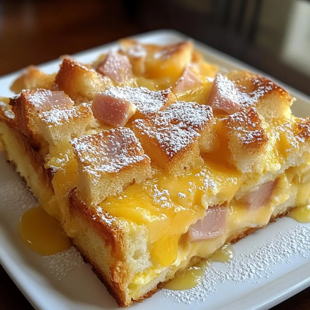 Monte Cristo Breakfast Casserole Flavorful and Easy Dish