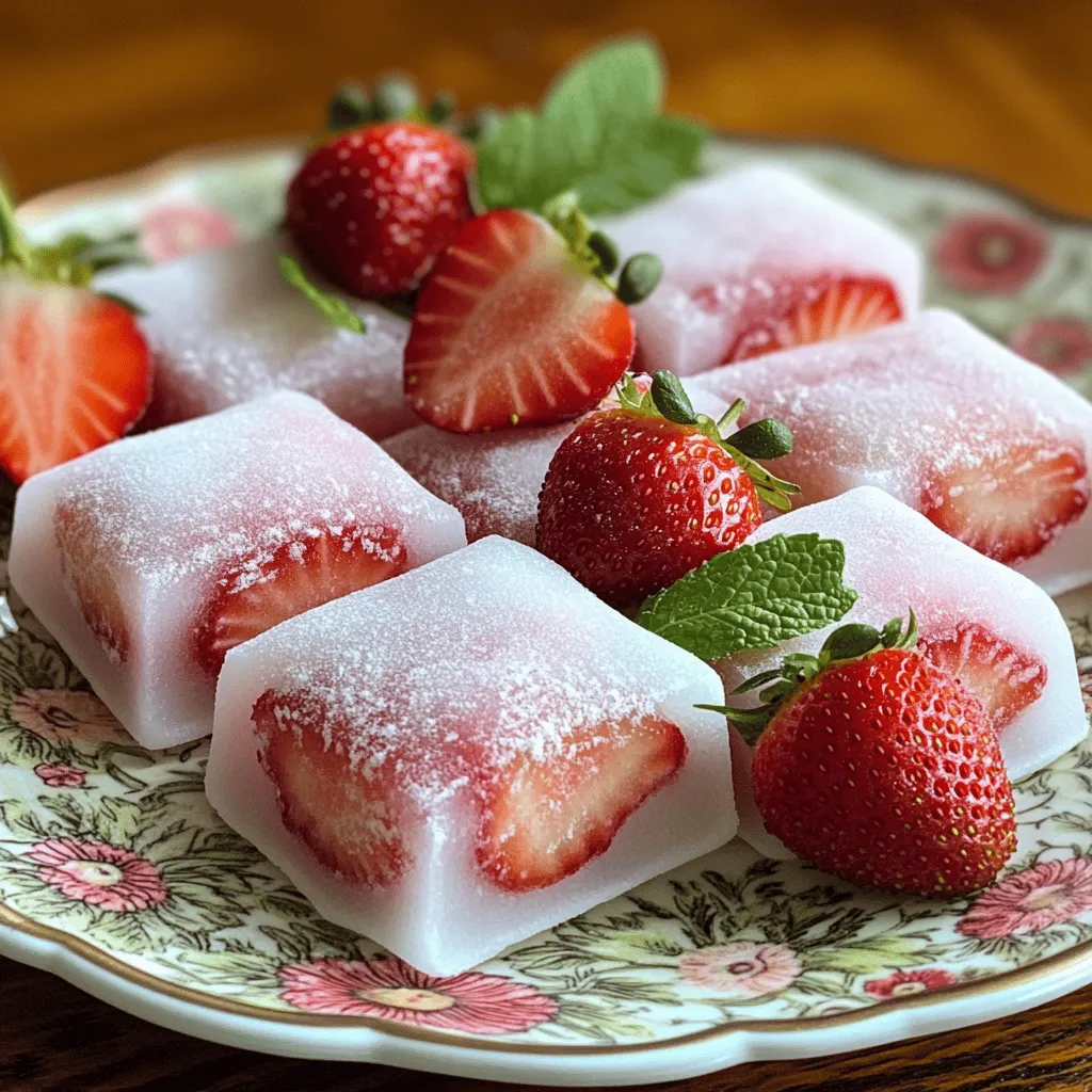 Strawberry Mochi Delightful Treat You Can Make Today