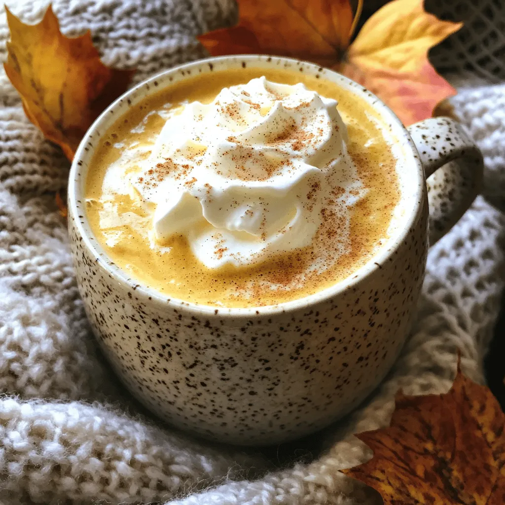 Easy Pumpkin Spice Sauce for Lattes Recipe Delight