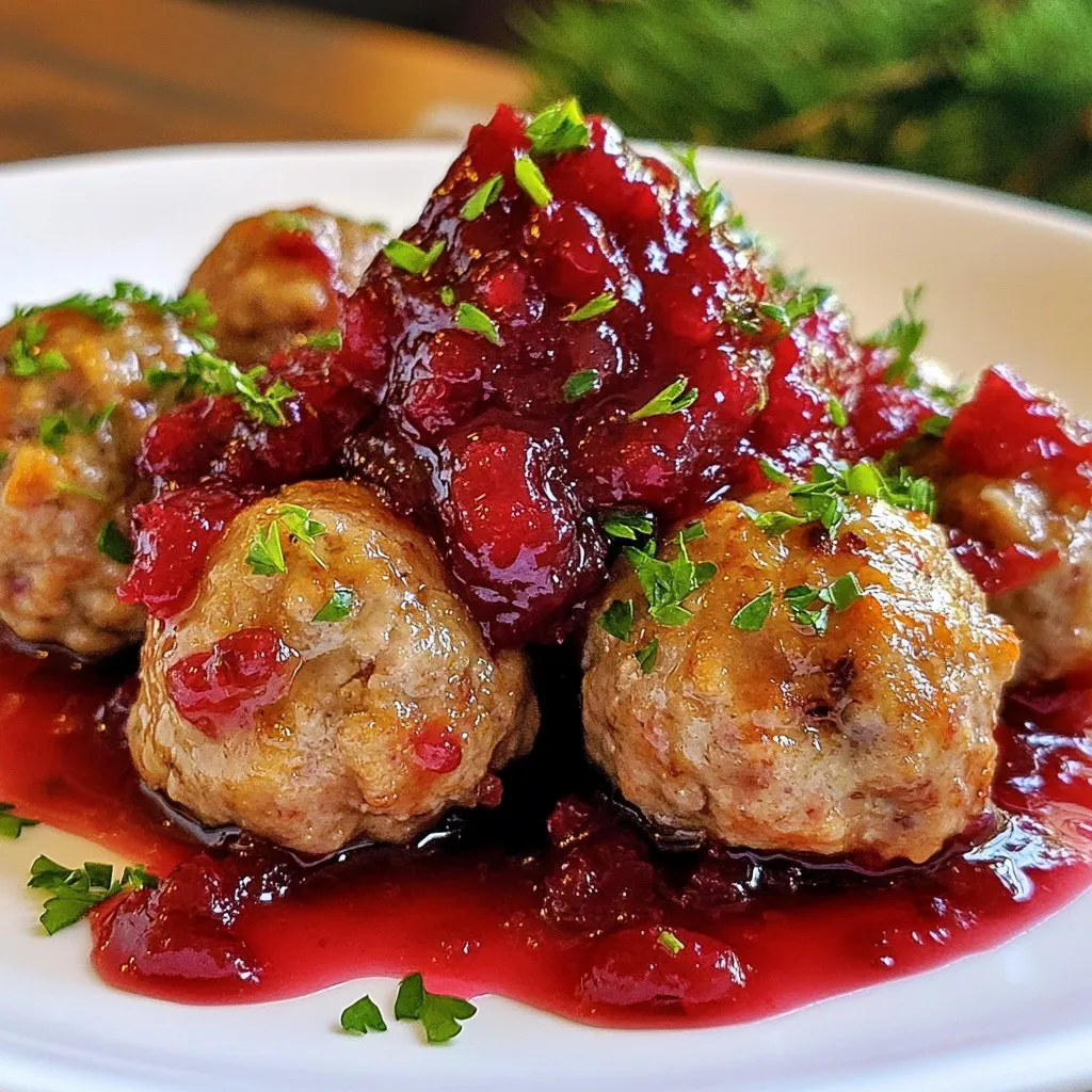 Quick Cranberry Meatballs Easy and Tasty Recipe