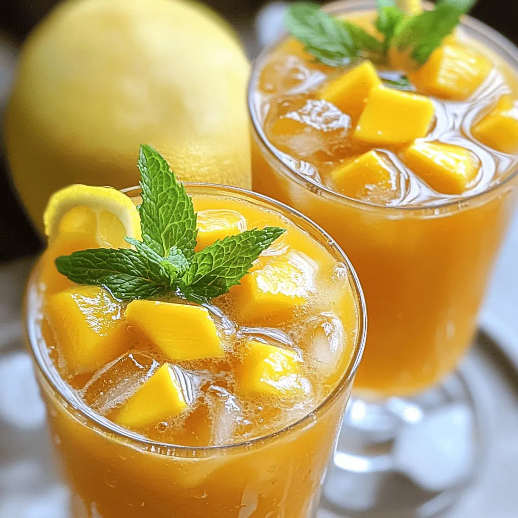 Mango Lemonade Refreshing and Flavorful Recipe Guide