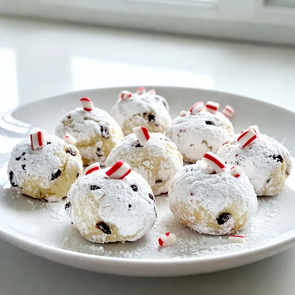 Peppermint Snowball Cookies Festive and Flavorful Treat