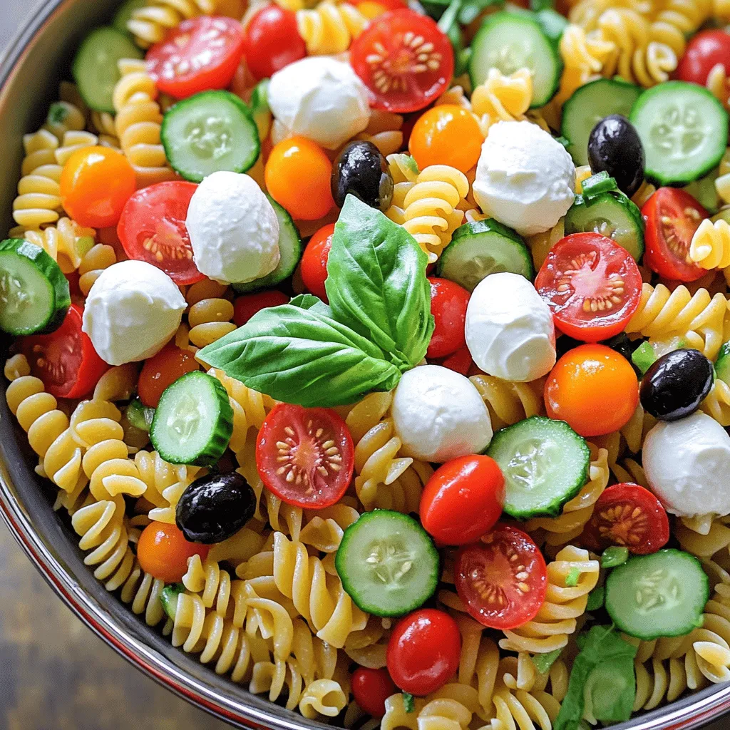 Zesty Italian Pasta Salad Flavorful and Fun Dish