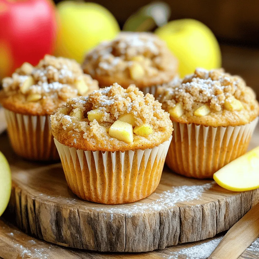 Delicious Apple Crumb Muffins Easy and Flavorful Treat