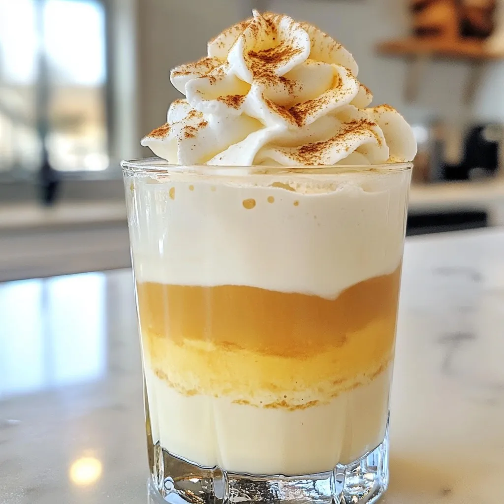 Eggnog White Russian Creamy and Cozy Holiday Drink