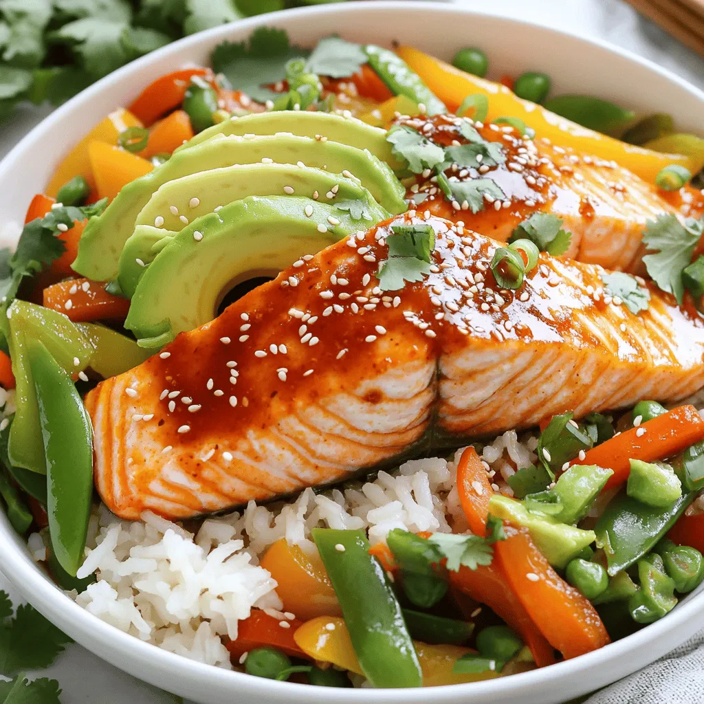 Sweet Chili Salmon Bowl Flavorful and Easy Meal