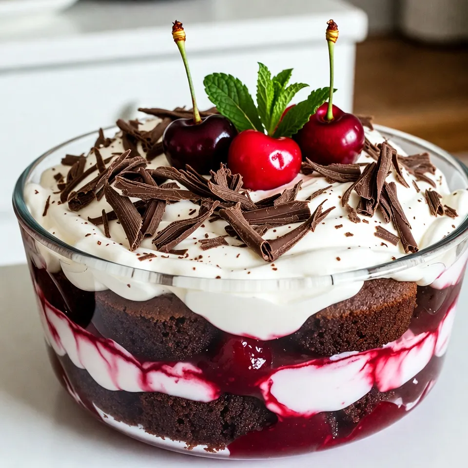 Black Forest Christmas Trifle Festive and Tasty Treat
