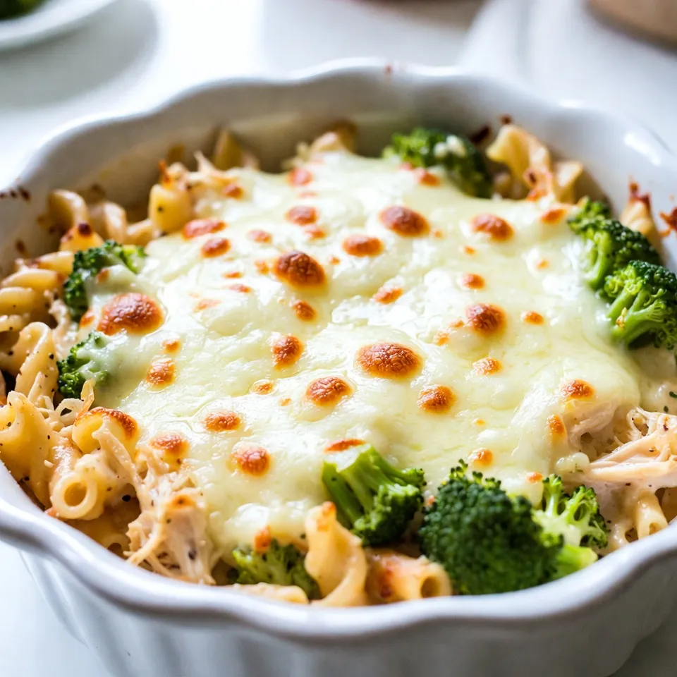Easy Chicken Broccoli Alfredo Bake Simple Comfort Food