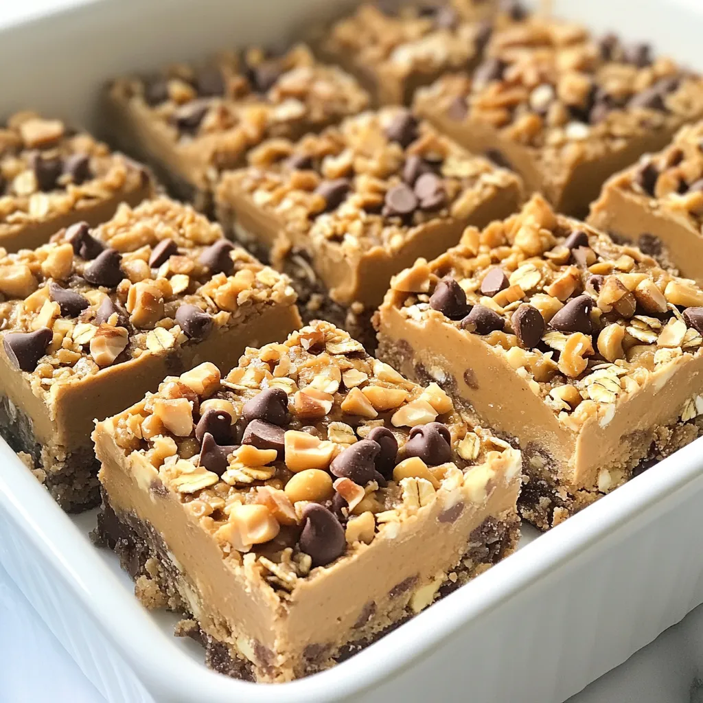 No-Bake Peanut Butter Bars Simple and Healthy Snack