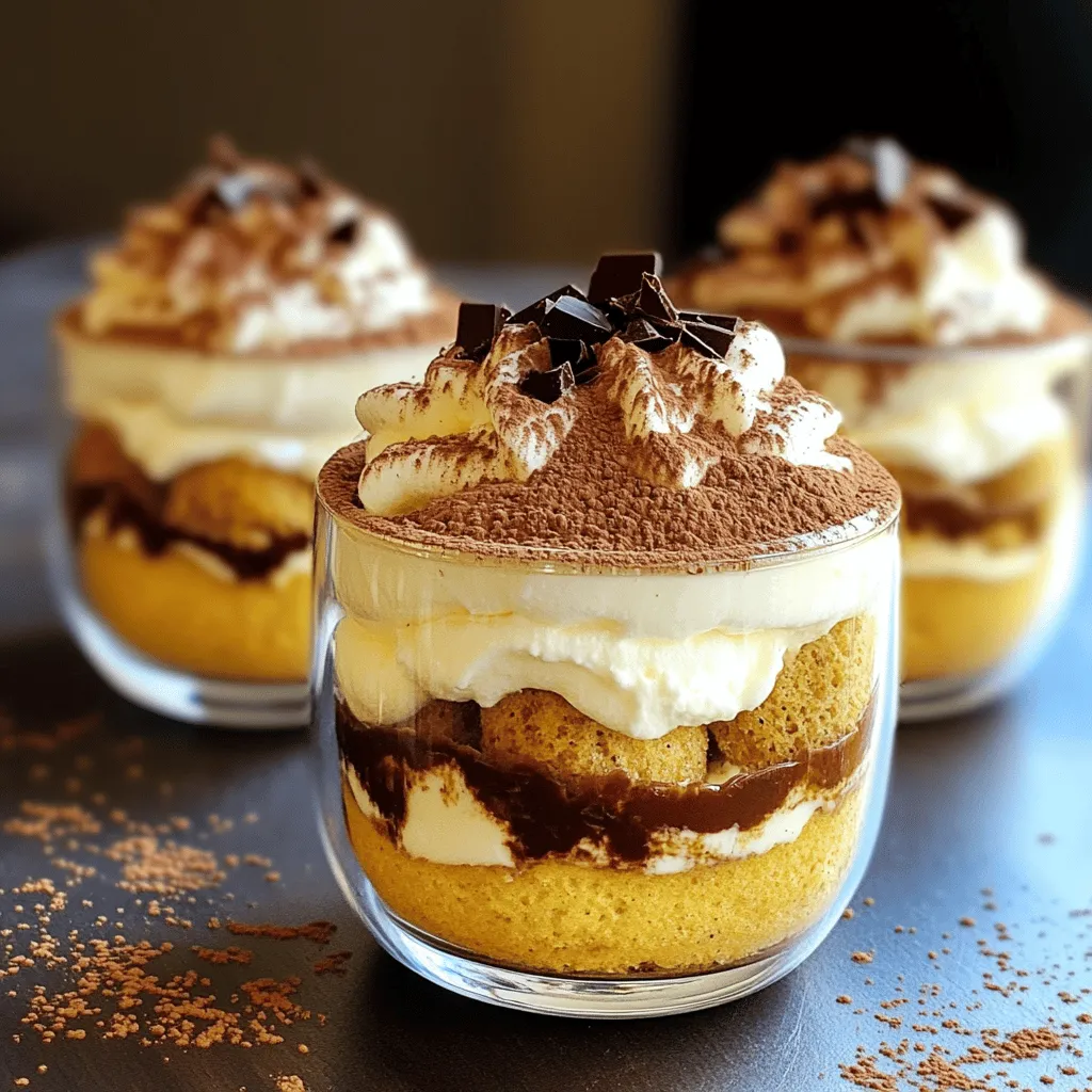 Pumpkin Spice Latte Tiramisu Cups Easy and Delicious