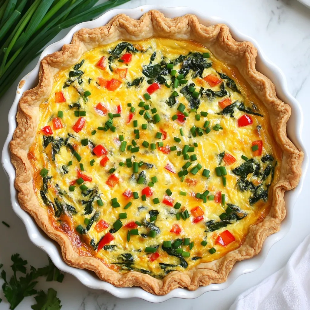 Classic Flaky Crust Quiche Divine and Tasty Recipe