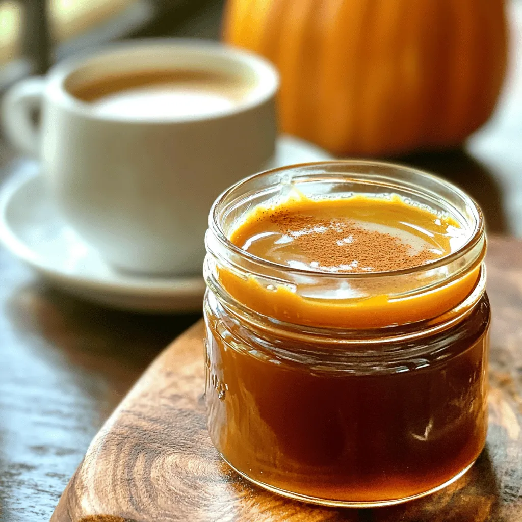 Vegan Pumpkin Spice Coffee Syrup Tasty Homemade Delight