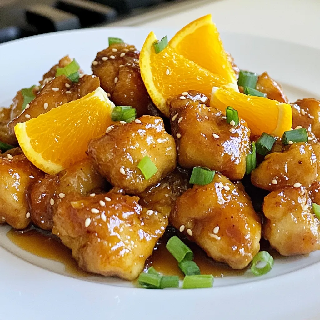 Tangy Orange Chicken Simple and Flavorful Recipe