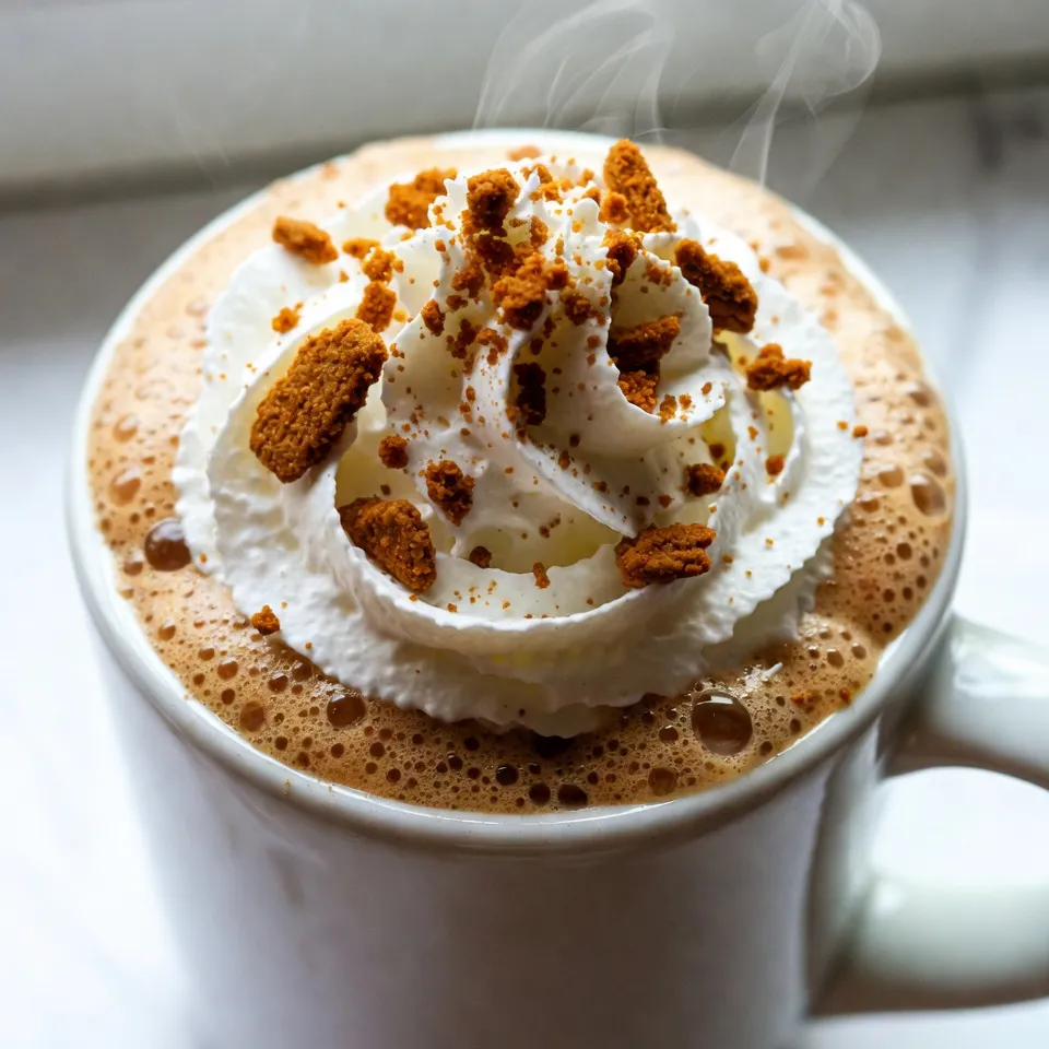 Hot Spiced Gingerbread Coffee Cozy and Flavorful Drink