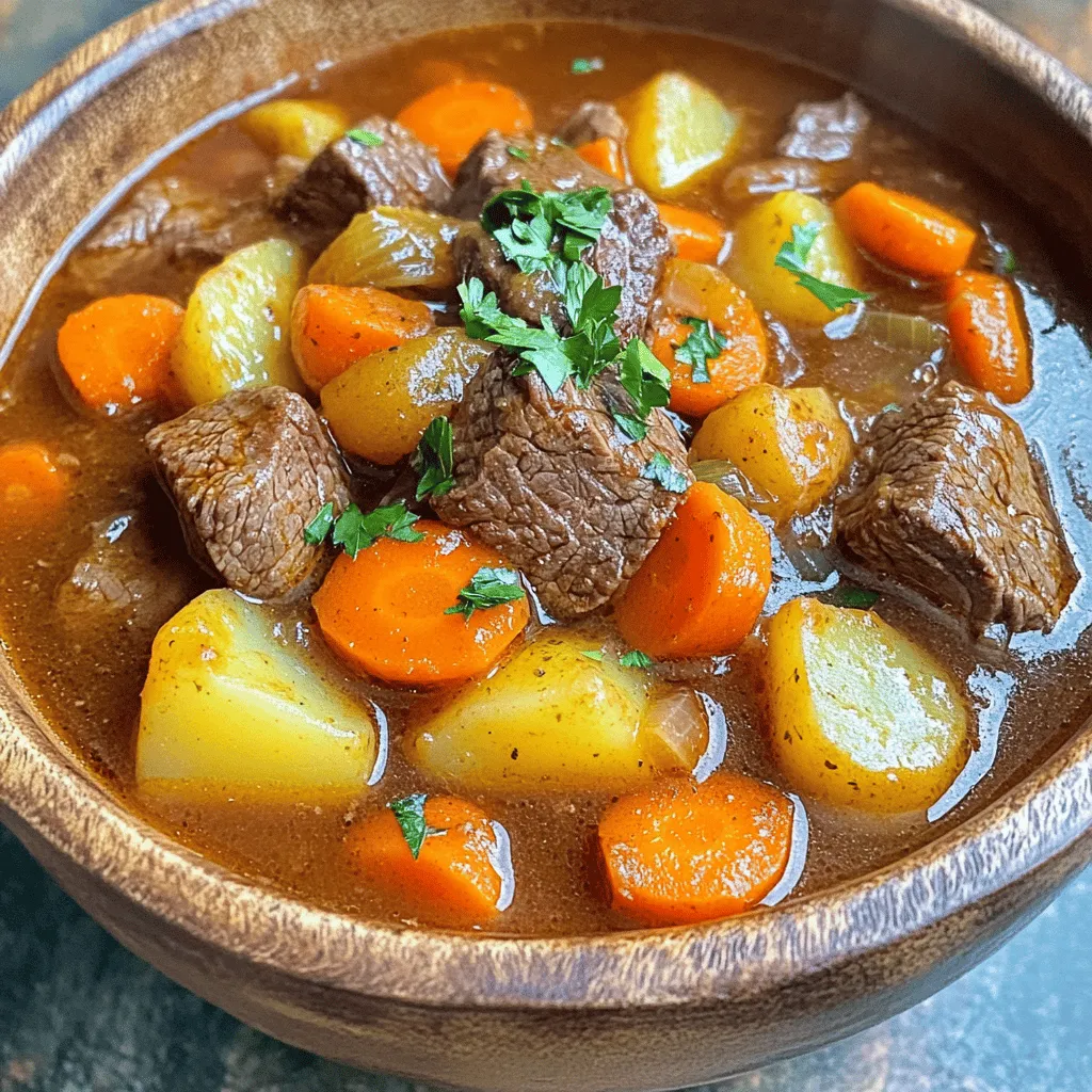 Instant Pot Beef Stew Flavorful and Easy Recipe