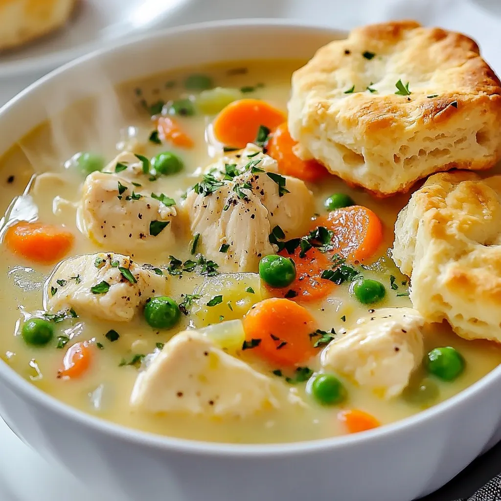 Chicken Pot Pie Soup Comforting and Hearty Meal
