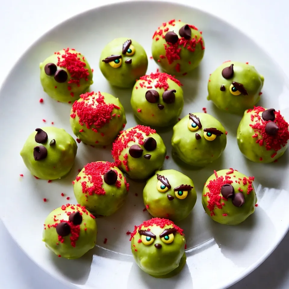 Grinch Christmas Truffles Delightful Holiday Treats