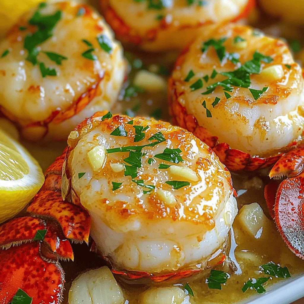 Easy Garlic Butter Lobster Scallops Flavorful Delight