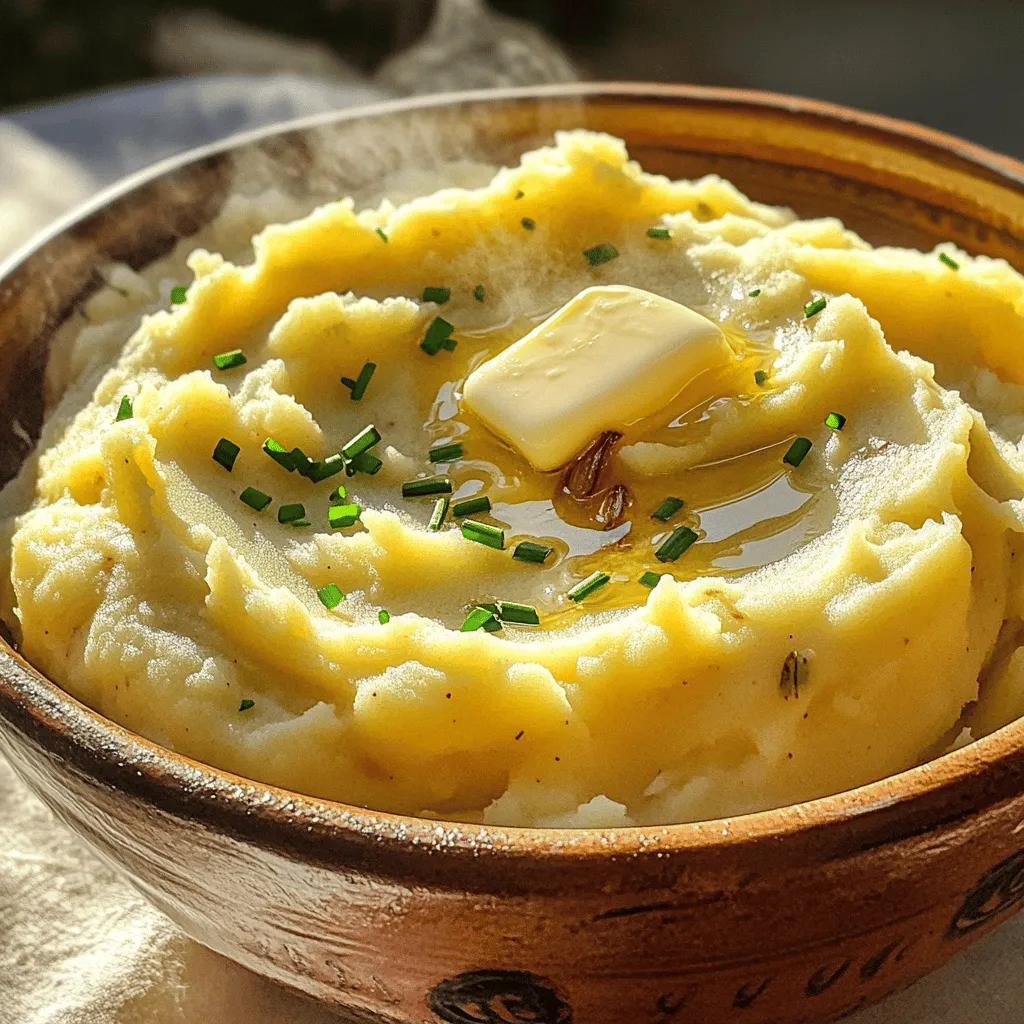 Roasted Garlic Mashed Potatoes Creamy and Flavorful Dish