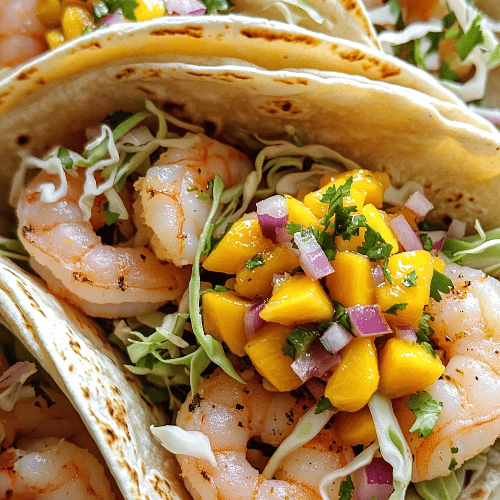 Spicy Shrimp Tacos with Mango Salsa Fresh and Flavorful