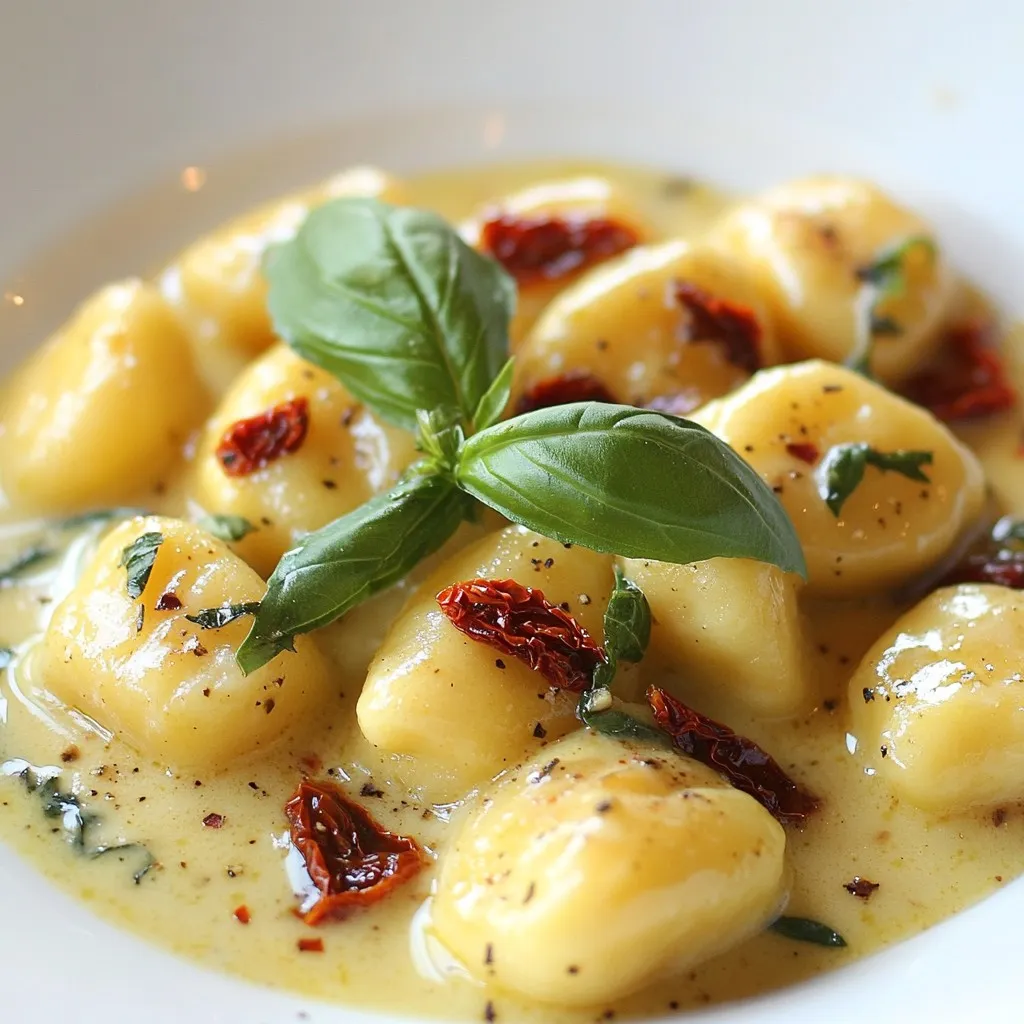 Delicious Millionaire Gnocchi with Creamy Sauce Recipe