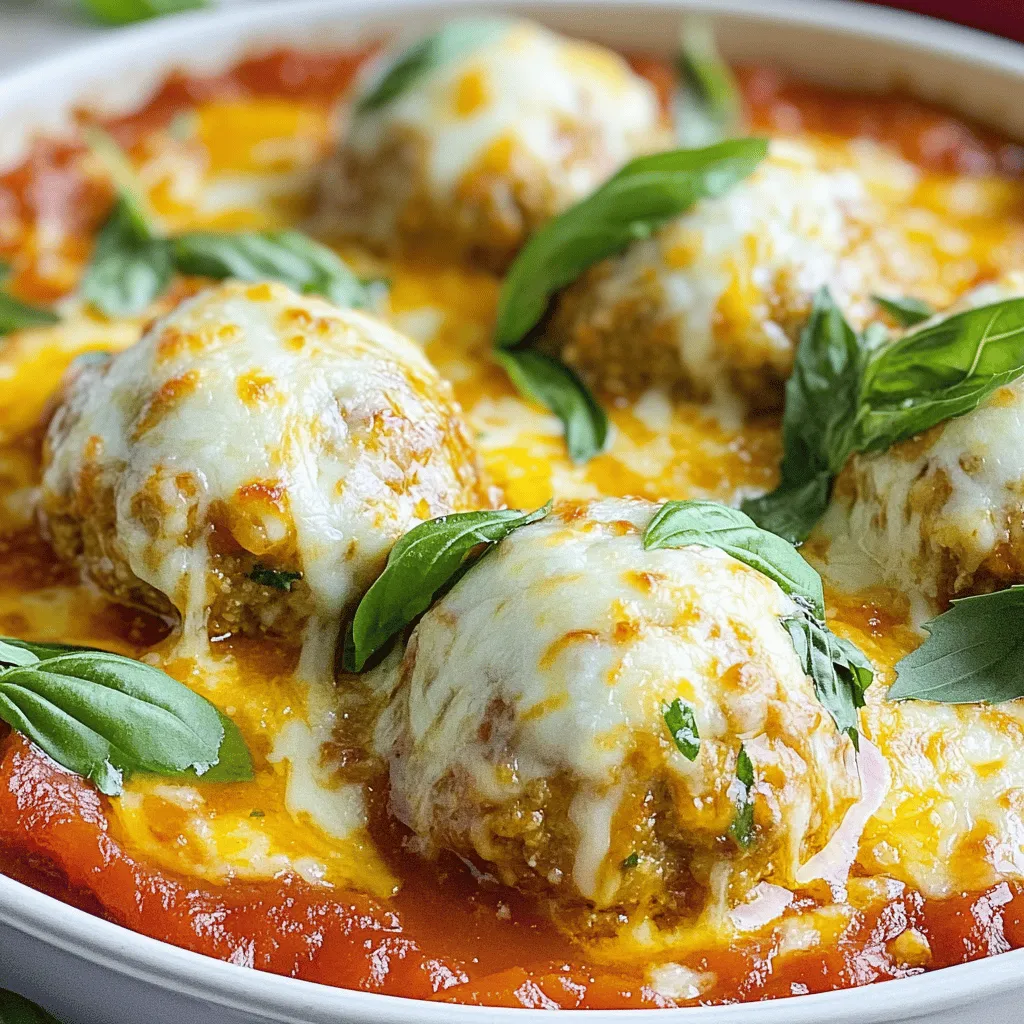 Hearty Meatballs and Cheese Bake Comfort Food Delight