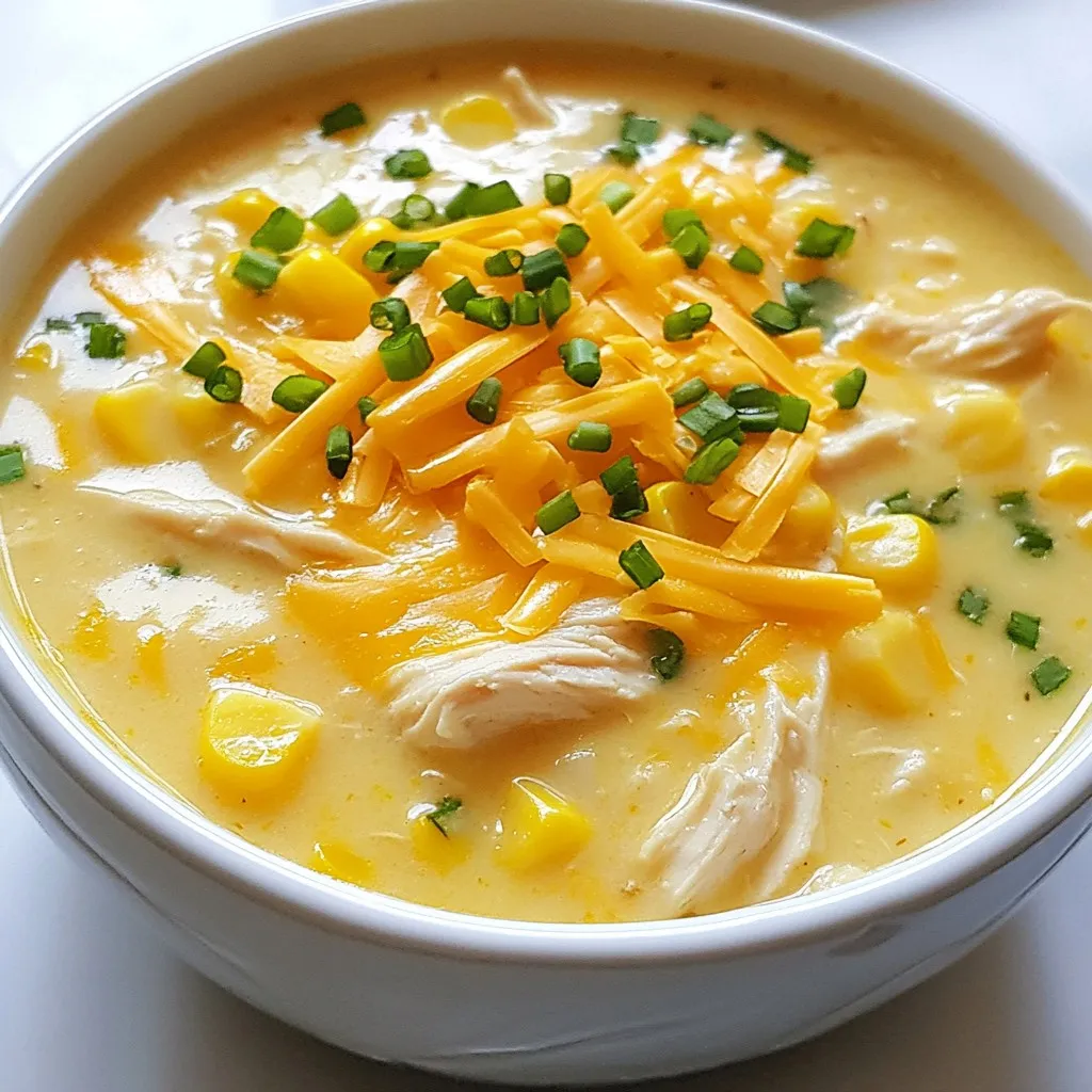 Crockpot Chicken Corn Chowder Flavorful Comfort Dish