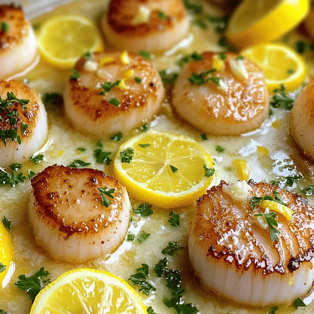 Easy Lemon Butter Scallops Simple and Flavorful Meal