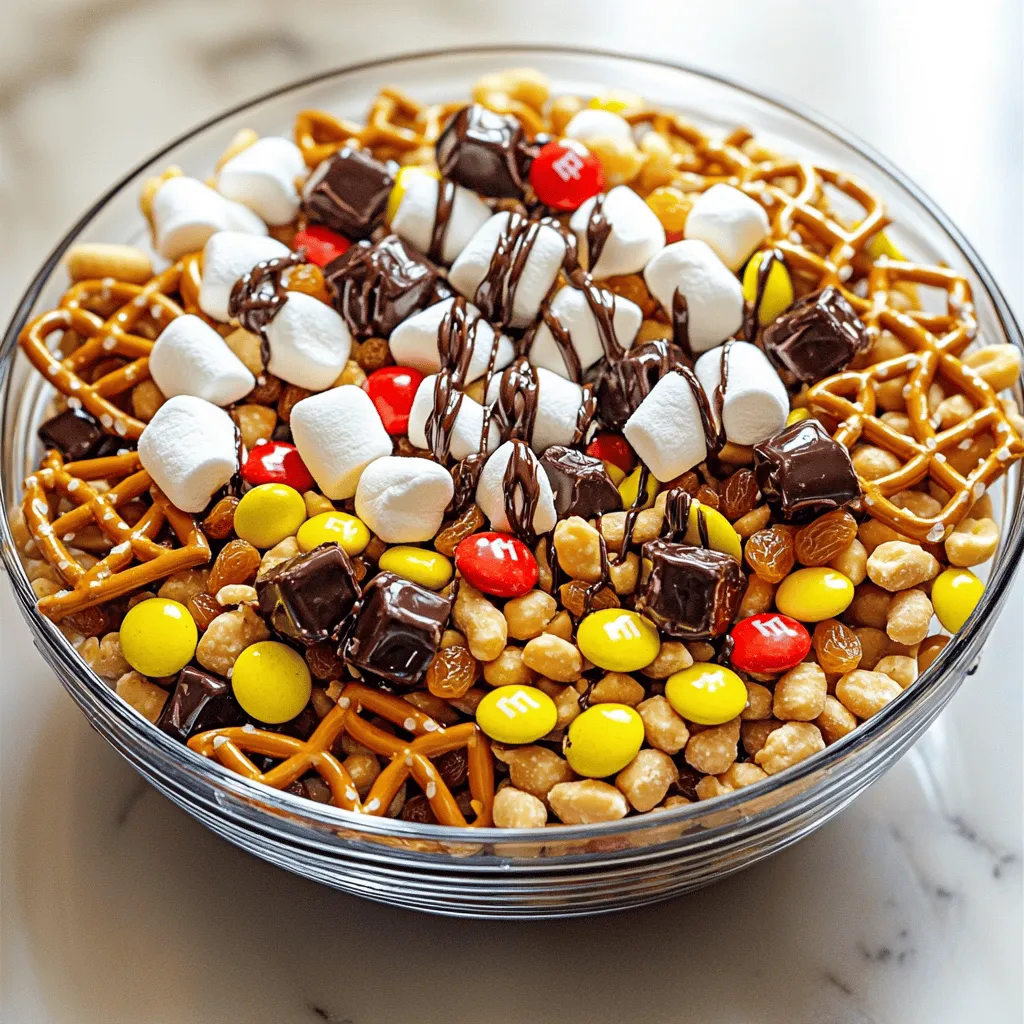 Five Minute Reese&#8217;s Snack Mix Quick and Tasty Treat