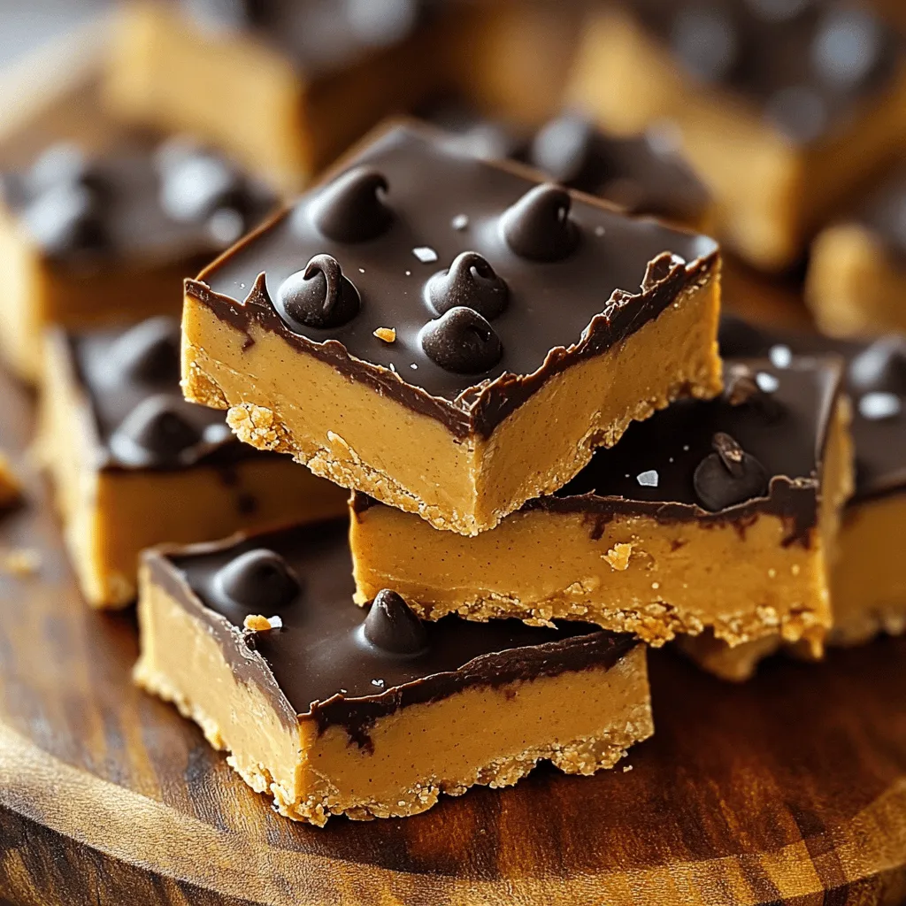 No-Bake Peanut Butter Bars Tasty and Easy Treat
