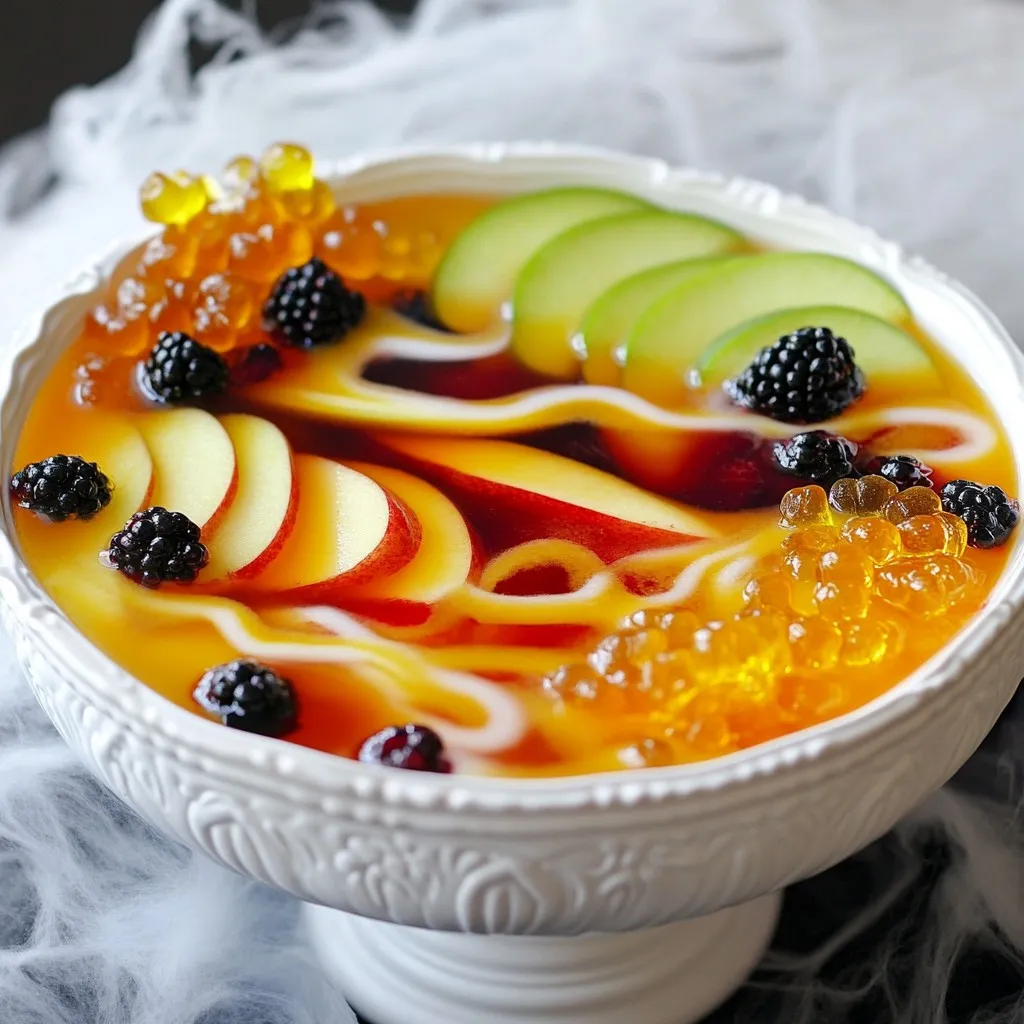 Witch’s Potion Halloween Punch Festive and Fun Drink